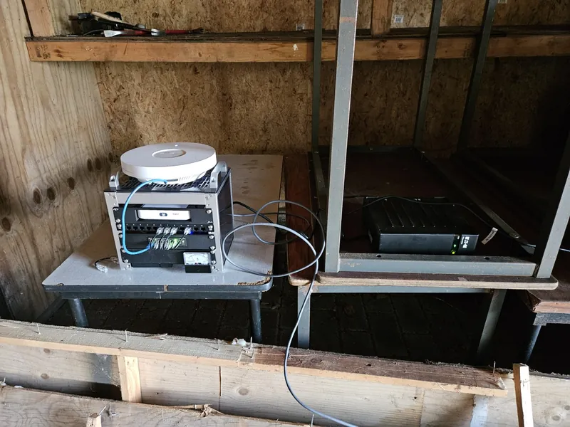 Netwerkapparatuur op locatie